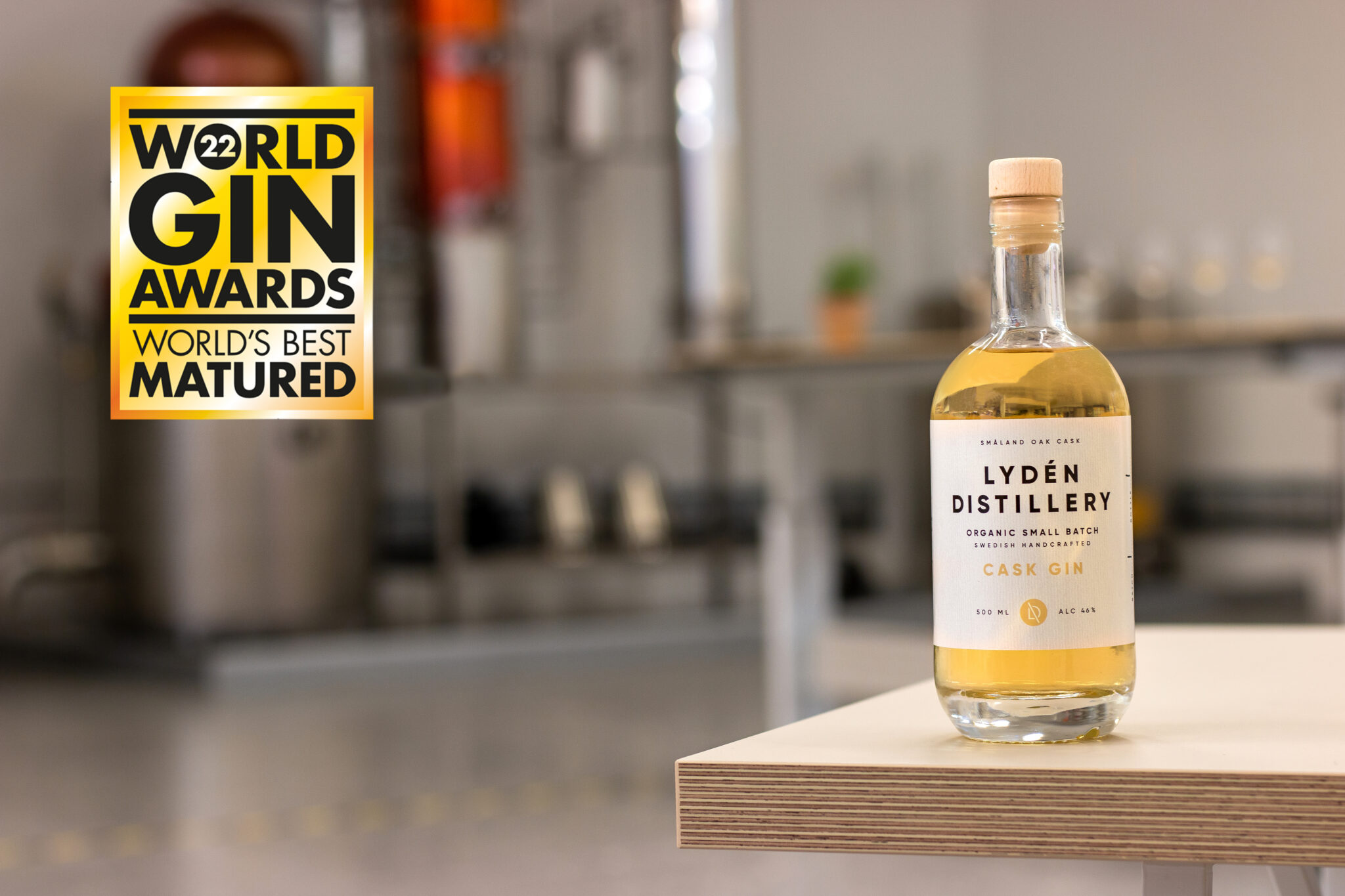 LYDÉN DISTILLERY Press Världens bästa fatlagrade gin i World Gin